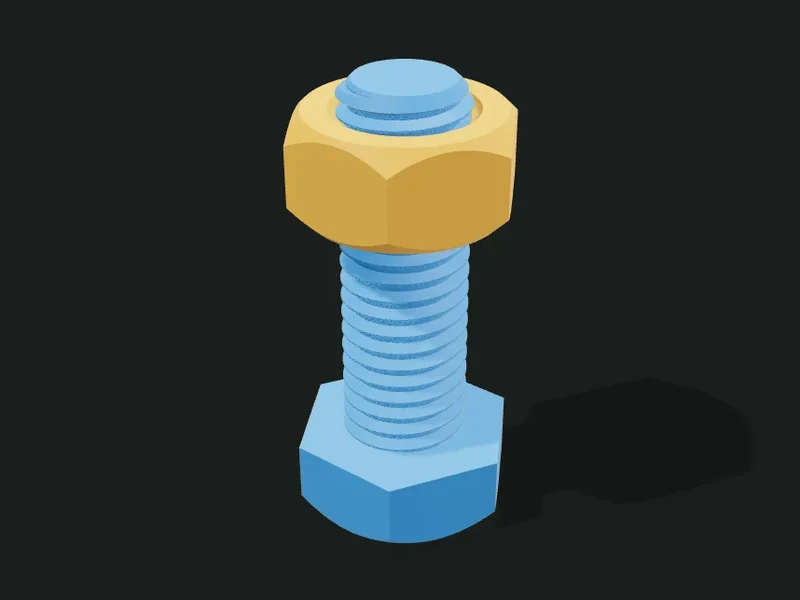Tornillo y tuerca