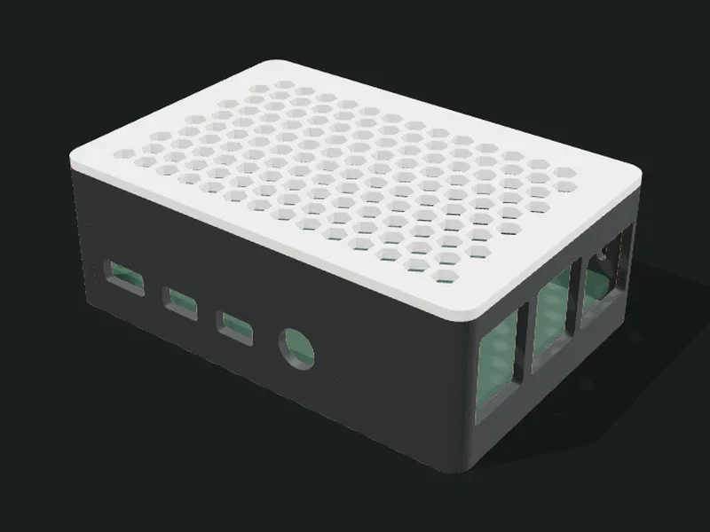 Caja para electrónica