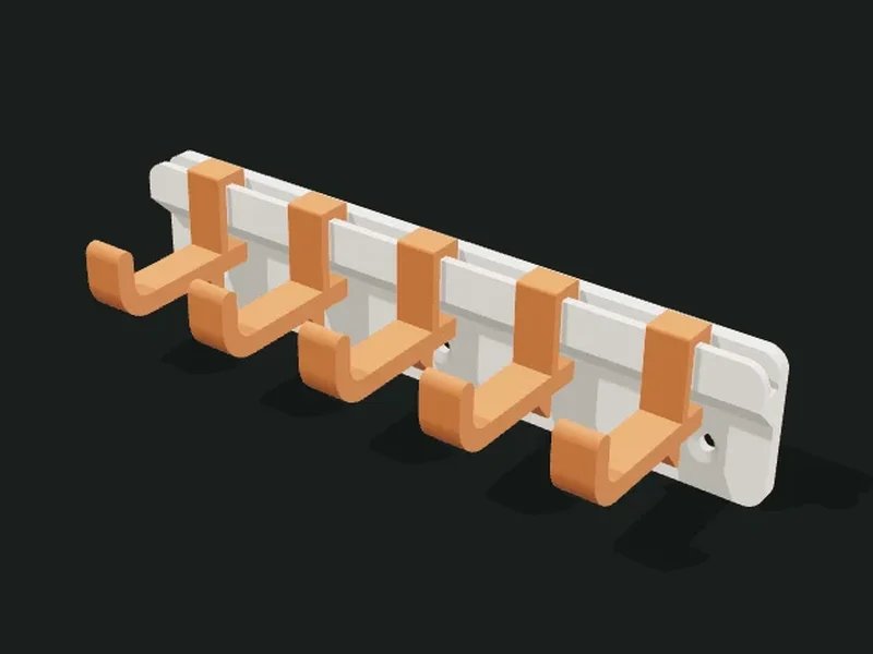 Ganchera de pared